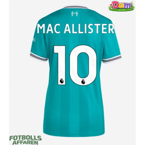 Liverpool Alexis Mac Allister #10 Tredje Tröja Kvinnor 2025-26 Kortärmad